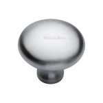 M Marcus Heritage Brass Mushroom Design Wardrobe Knob 38mm 